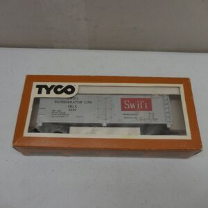 Vintage Tyco HO Scale Swift Refrigerator Line SRLX 4226 Reefer Train Car 329A